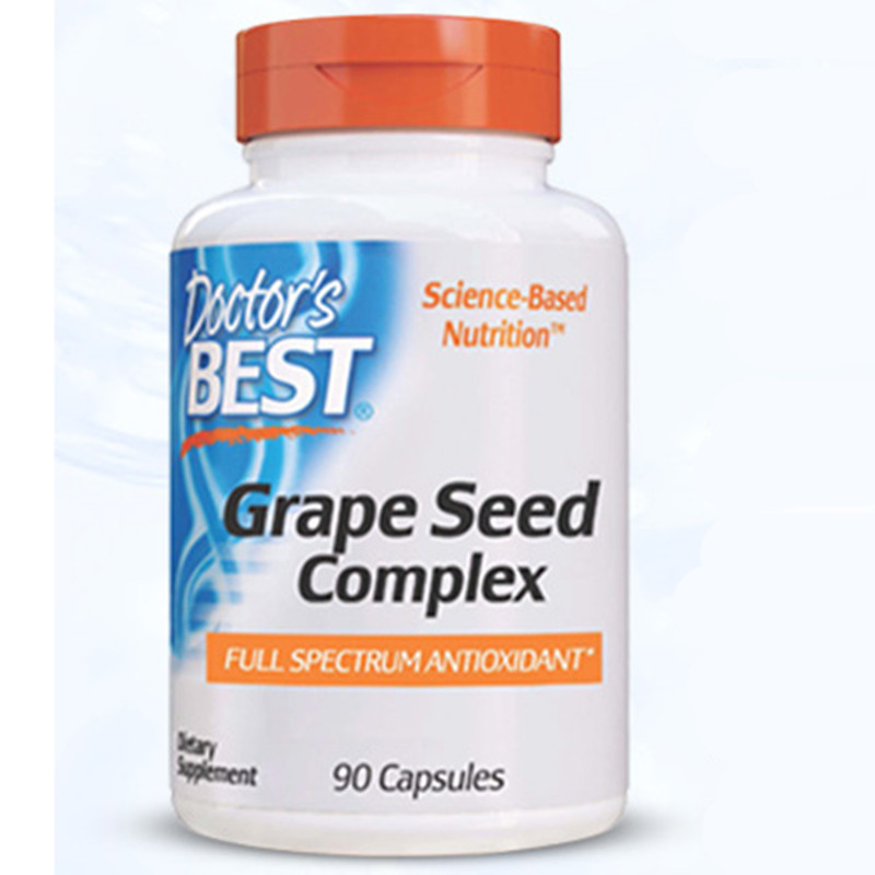金达威doctorsbest多特倍斯drb葡萄籽提取物复合胶囊50mg90粒99元