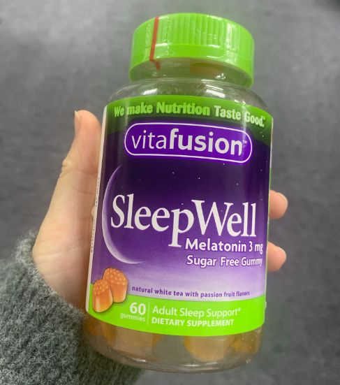 vitafusion褪黑素软糖60粒