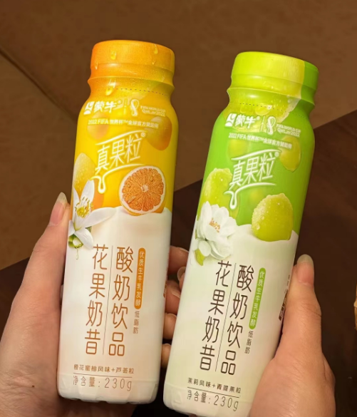 蒙牛酸奶饮品真果粒花果奶昔10瓶
