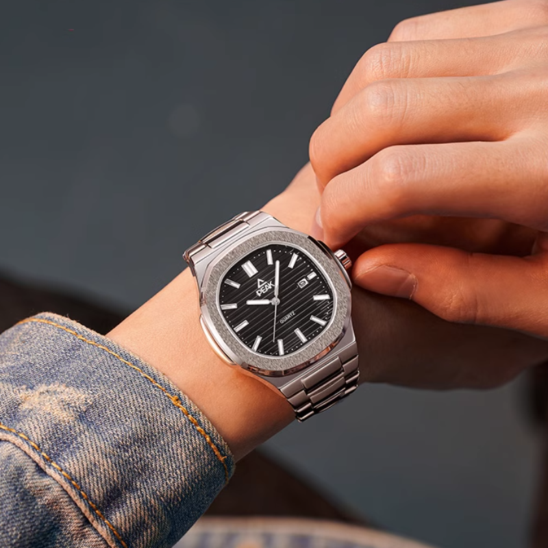 匹克鹦鹉螺手表男款机械表十大品牌正品防水潮流商务高级男士腕表