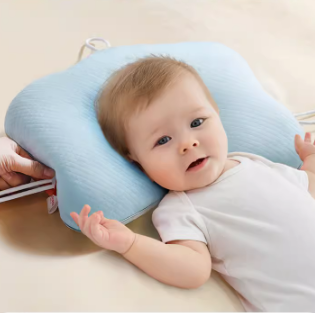 新生婴儿定型枕头0到6个月以上宝宝安抚1岁纠正头型调节防偏夏季