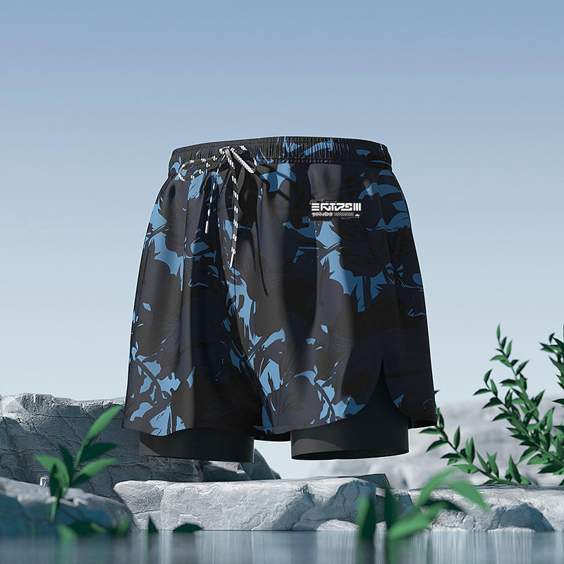 游泳裤男士速干大码防尴尬2023新款专业沙滩裤全套泡温泉泳衣装备