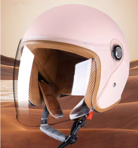 新国标3C认证头盔男女四季款电动电瓶车安全帽保暖骑行冬季半盔
