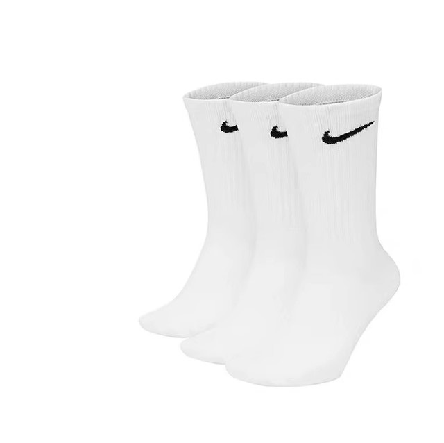 正品Nike耐克袜子男女中筒袜长袜男袜秋冬毛巾底厚女袜长筒运动袜