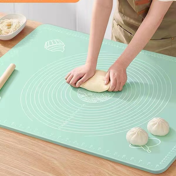 揉面垫食品级家用硅胶和面面板垫子加厚包饺子面垫案板擀面塑料板