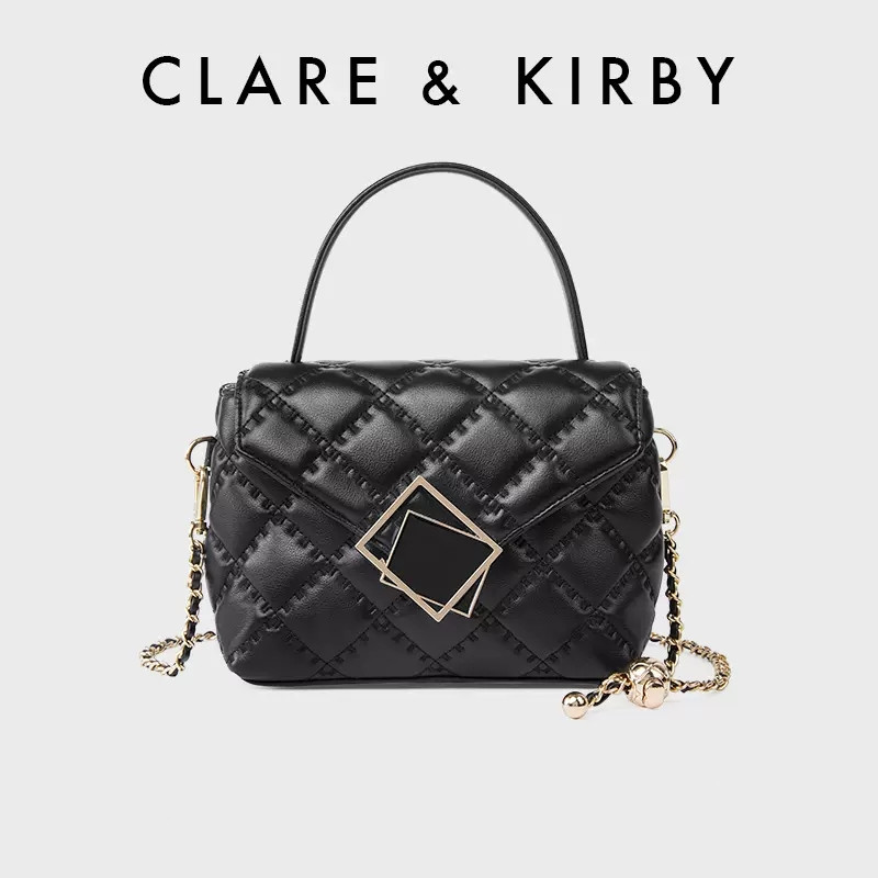 Clare&Kirby包包2024新款女包时尚链条包女百搭斜挎包单肩包A10