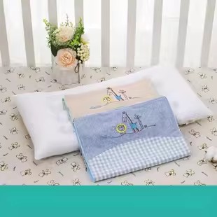 婴儿儿童枕头1-2-3-6-10岁以上幼儿园专用小学生纯棉宝宝四季通用