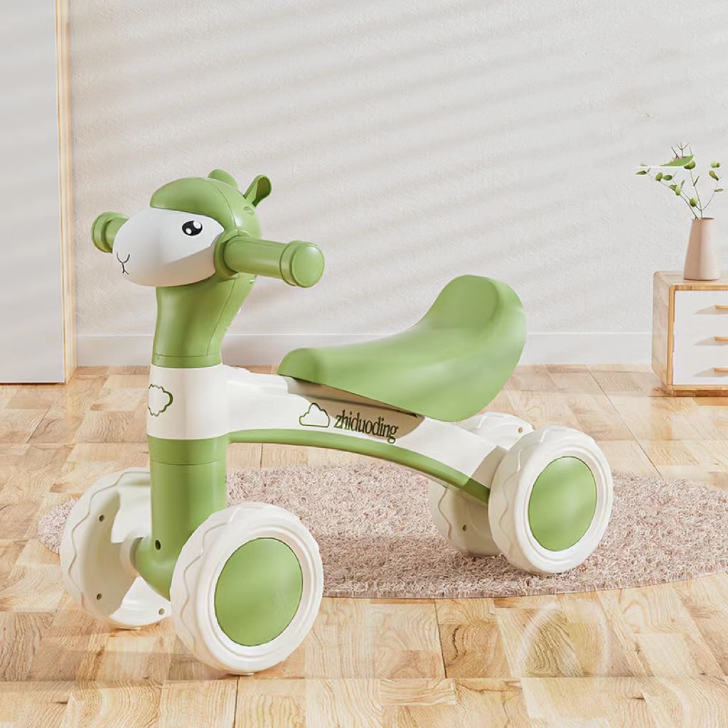 儿童平衡车无脚踏1一3岁宝宝滑行车小孩滑步车婴儿学步溜溜车四轮