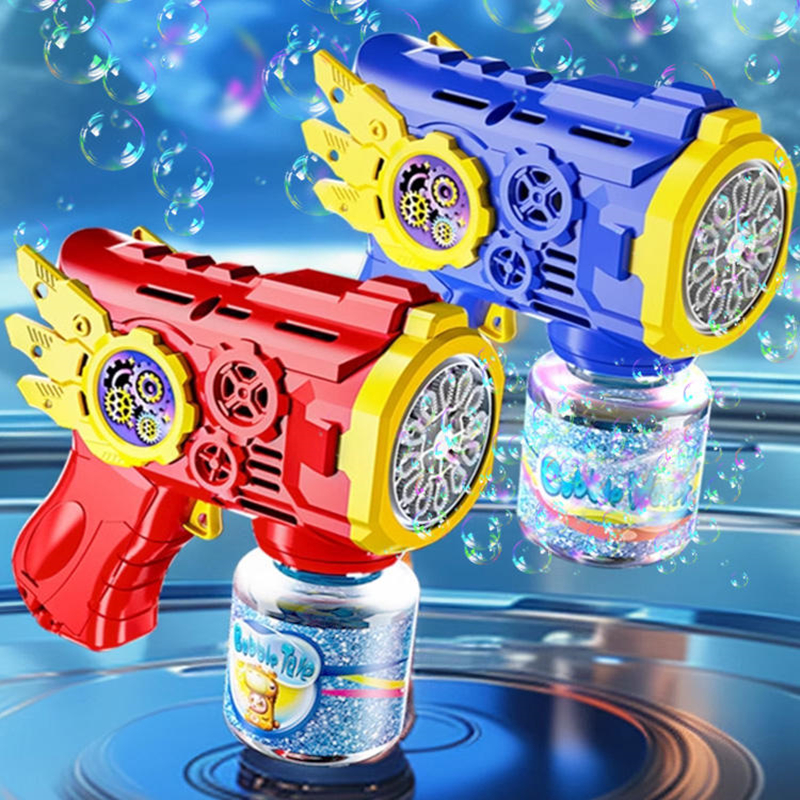 吹泡泡机婴儿童玩具2024新款手持全自动电动泡泡枪补充液水加特琳