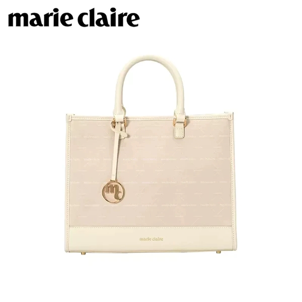 法国Marie Claire嘉人品牌大容量手提包真皮女包通勤单肩斜挎包包