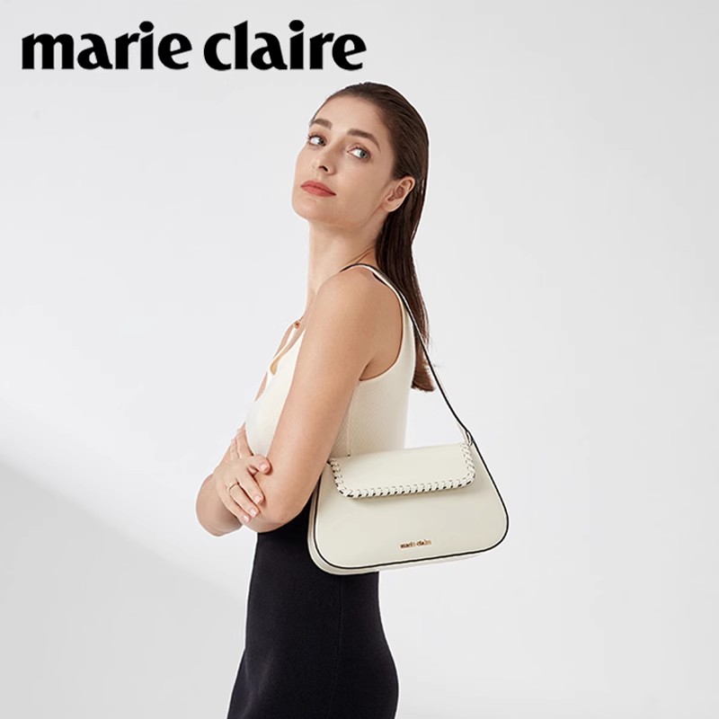 法国Marie Claire嘉人品牌腋下包女包流行高级感单肩包包生日礼物