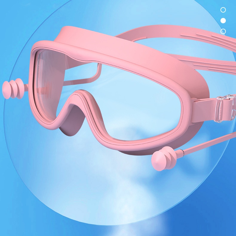 厂家直销儿童泳镜袋装女士男士防水防雾高清透明学生宝宝游泳眼镜