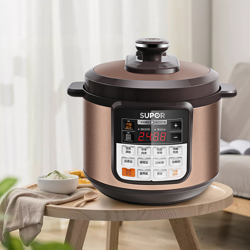supor苏泊尔cysb50ycw10d100电压力锅家用全自动智能5l高压饭