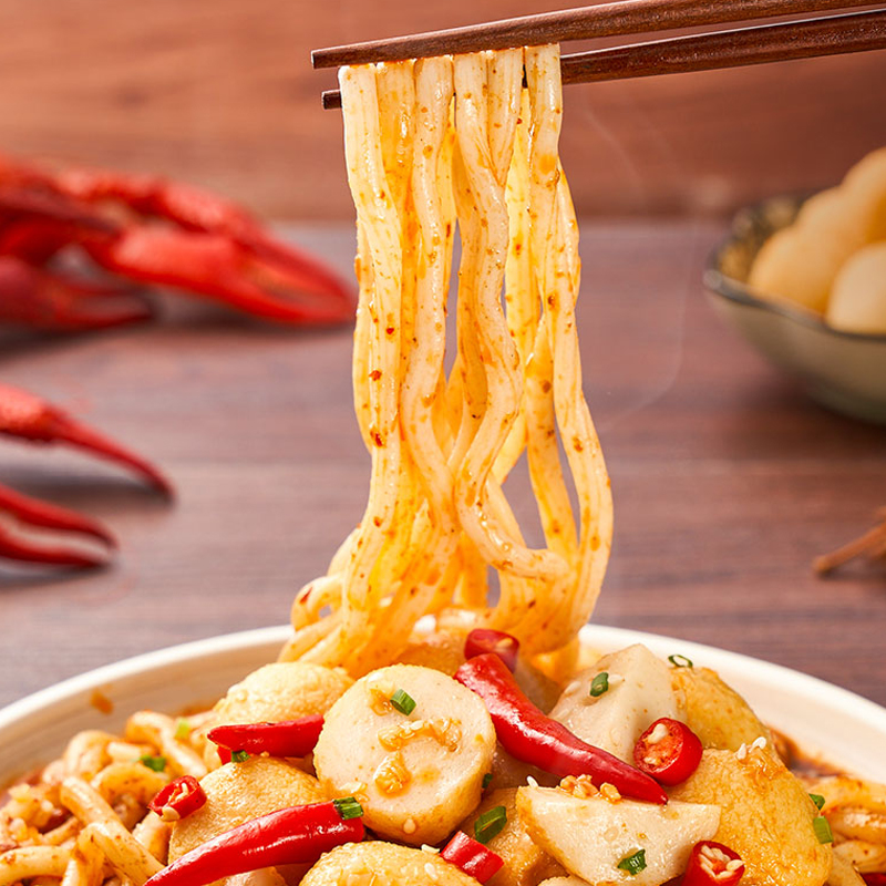 拍3件 拉面说日式小龙虾风味乌冬面3盒