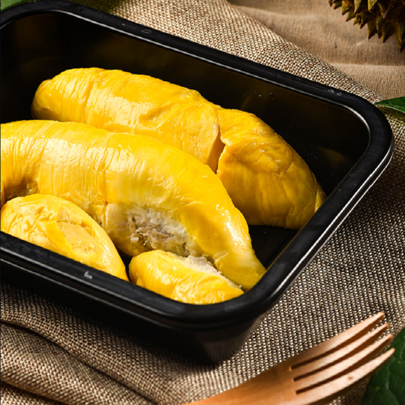 马来西亚进口猫山王榴莲肉d197液氮冷冻新鲜果肉树熟水果400g包邮