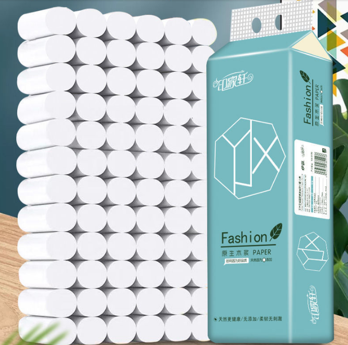 【伊薇】四层原木卫生纸12卷