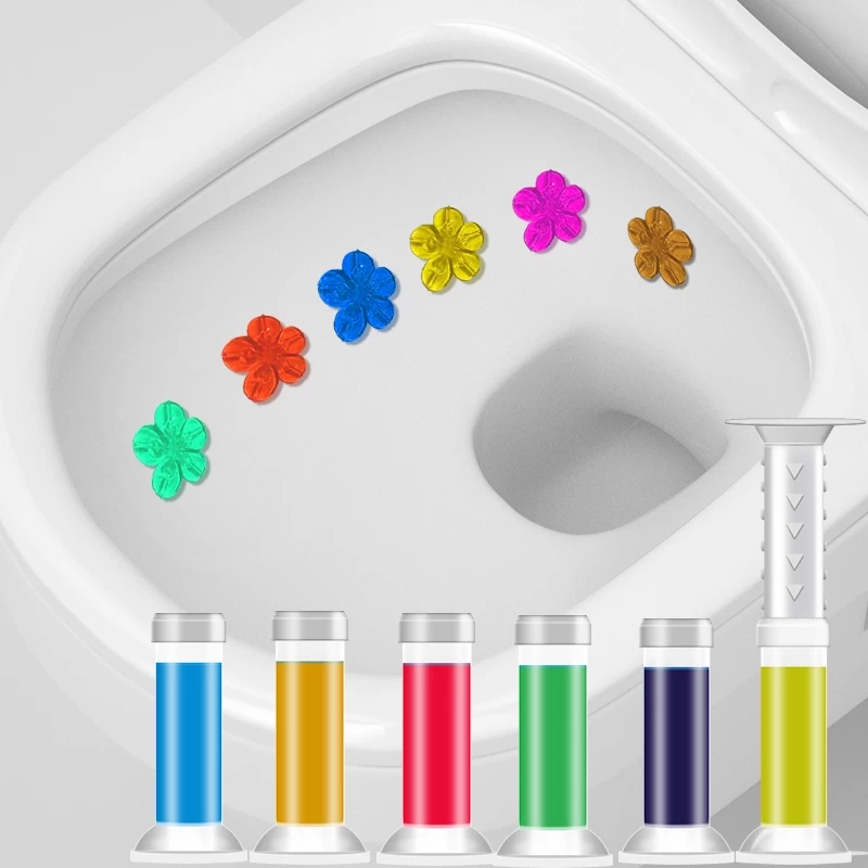 12朵 马桶小花清香厕所强效除臭洁厕宝.