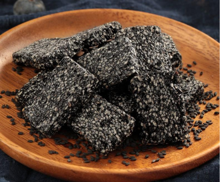 手工木糖醇黑芝麻片无蔗糖糕点心芝麻酥休闲