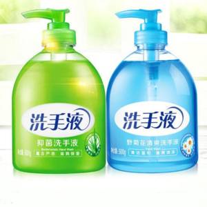 芦荟抑菌洗手液500g清香型杀菌消毒保湿