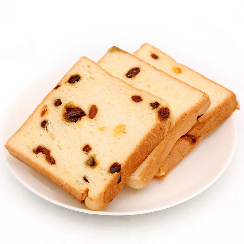 红森林奶香提子厚切吐司面包整箱早餐学生代餐零食休闲食品点心